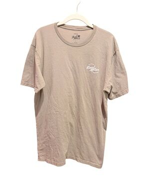 Local Motion Hawaii Men’s Beige Short Sleeve T Shirt